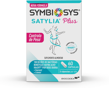 Symbiosys Suplemento Alimentar Controlo de Peso Satylia 60 cápsulas