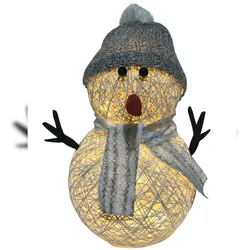 Tarrington House LED Schneemann, H 38 cm, 30 LEDs, warnweiß