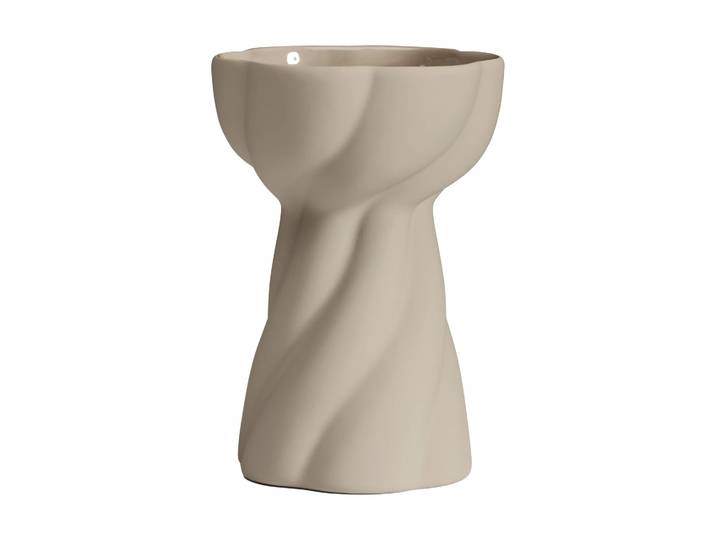 Cooee Design Vase ampoule Twist 12,8 cm Sable