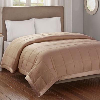 Jla Home/Bed Cambria Down Alternative Blanket, Full / Queen, Tawny