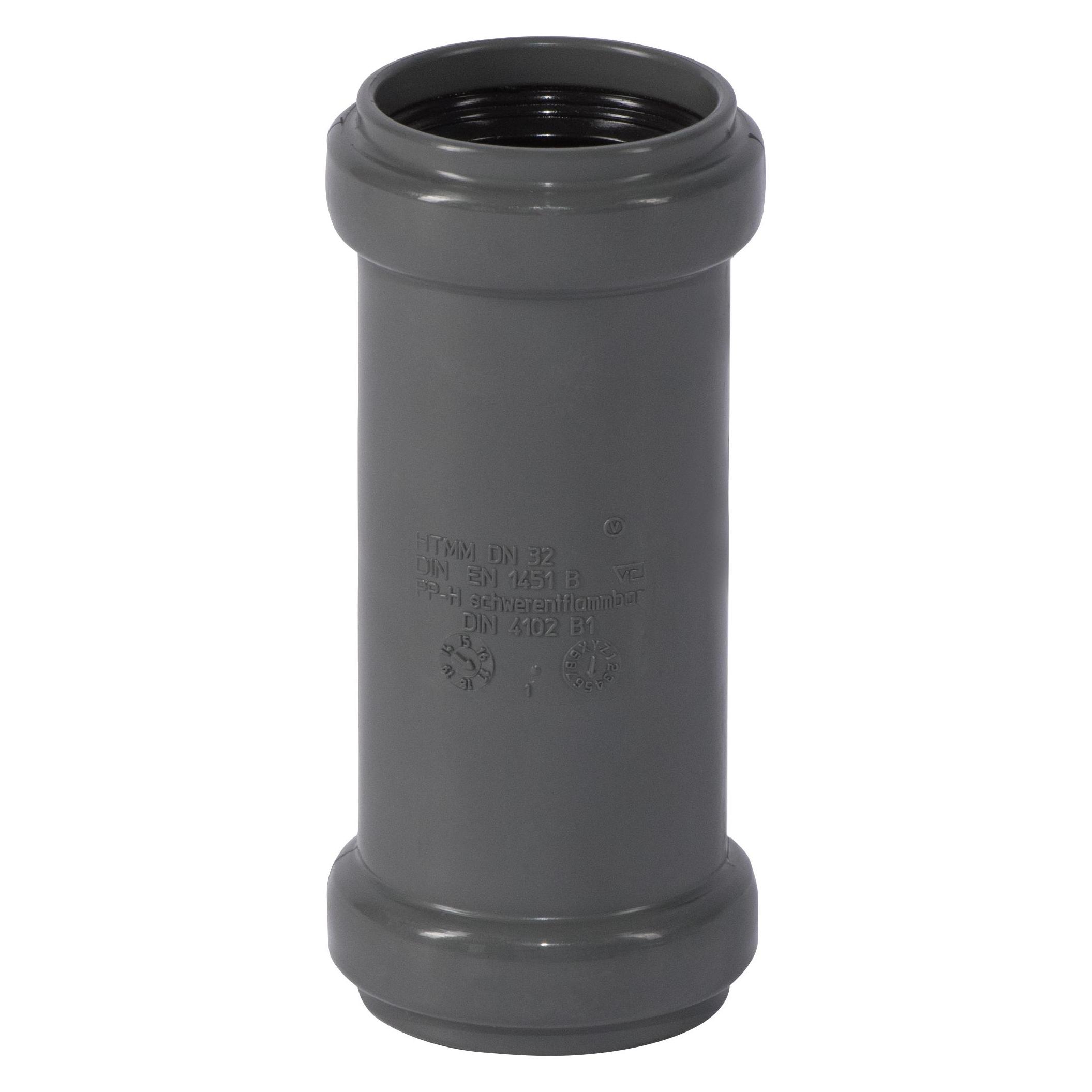 Csdk SL HT Safe dobbelt muffe 32mmHurtigere og nemmere monttering med de nye patenterede taetningsringe (170510-05)