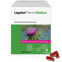 LEGALON forte Madaus Hartkapseln 100 St