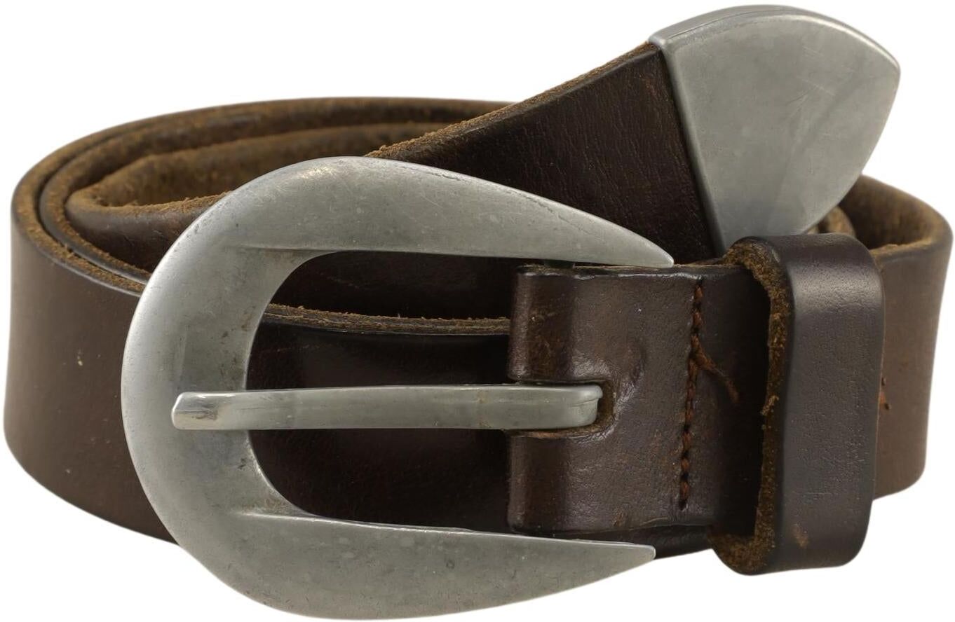 Esprit Herren Gürtel, Braun, Gr. 80, Leder - Second Hand