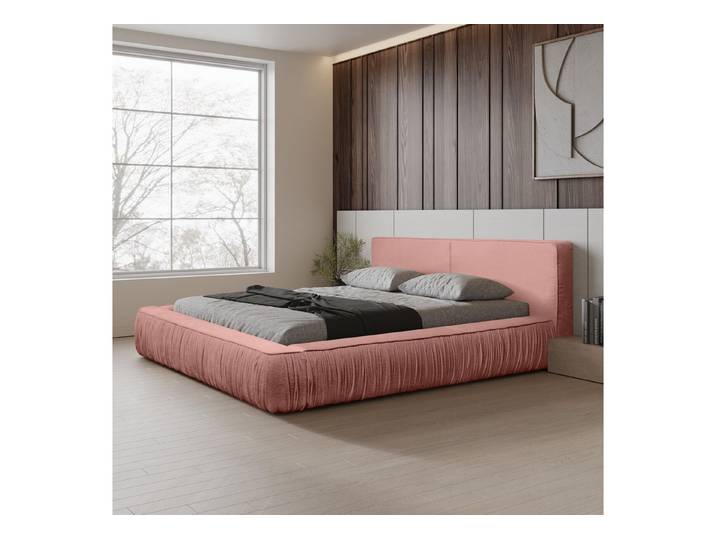 yourhouse24 Polsterbett Naomi Doppelbett Bettgestell Lattenrost mit Bettkasten