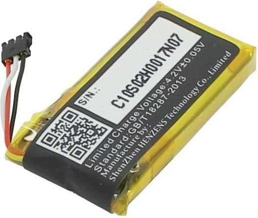 AccuCell Vervangingsaccu LiPoly 3,7V 230mAh voor Logitech Ultrathin Touch Mouse T630
