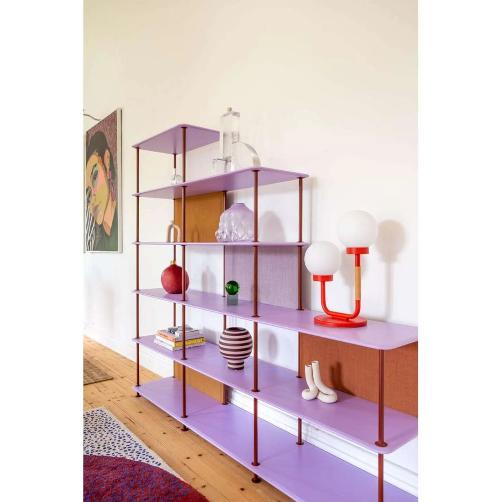 Swedish Ninja Little Darling Tafellamp Strawberry Red - Metaal