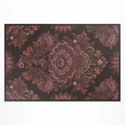 TEPPICH 100x150 cm Florale Komposition Vintage