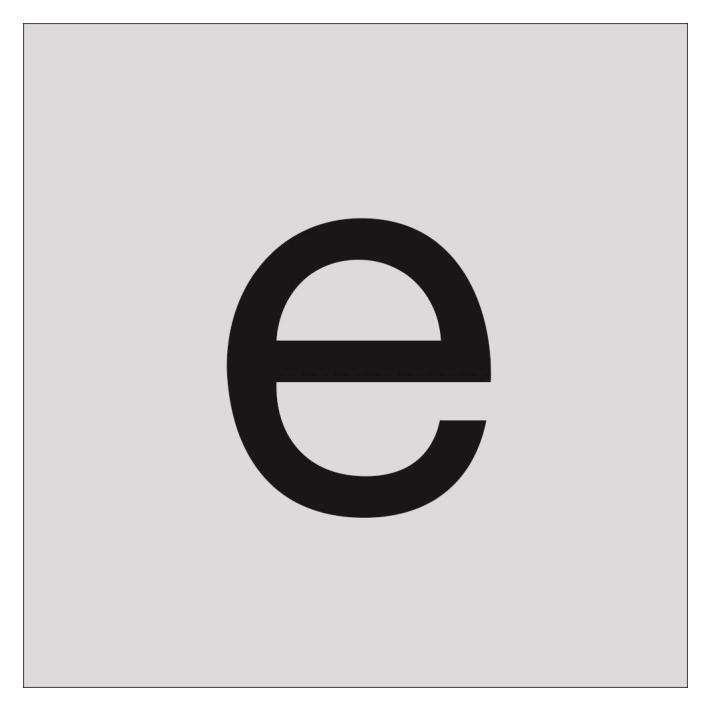 RZB Zubehör 99222.013.E-K Klebebuchstabe 100mm klein "e" (99222.013.E-K)