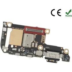Clappio Ersatzteil Ladebuchse, USB-C Stecker + Mikrofon, Mobilgerät Ersatzteile, Schwarz