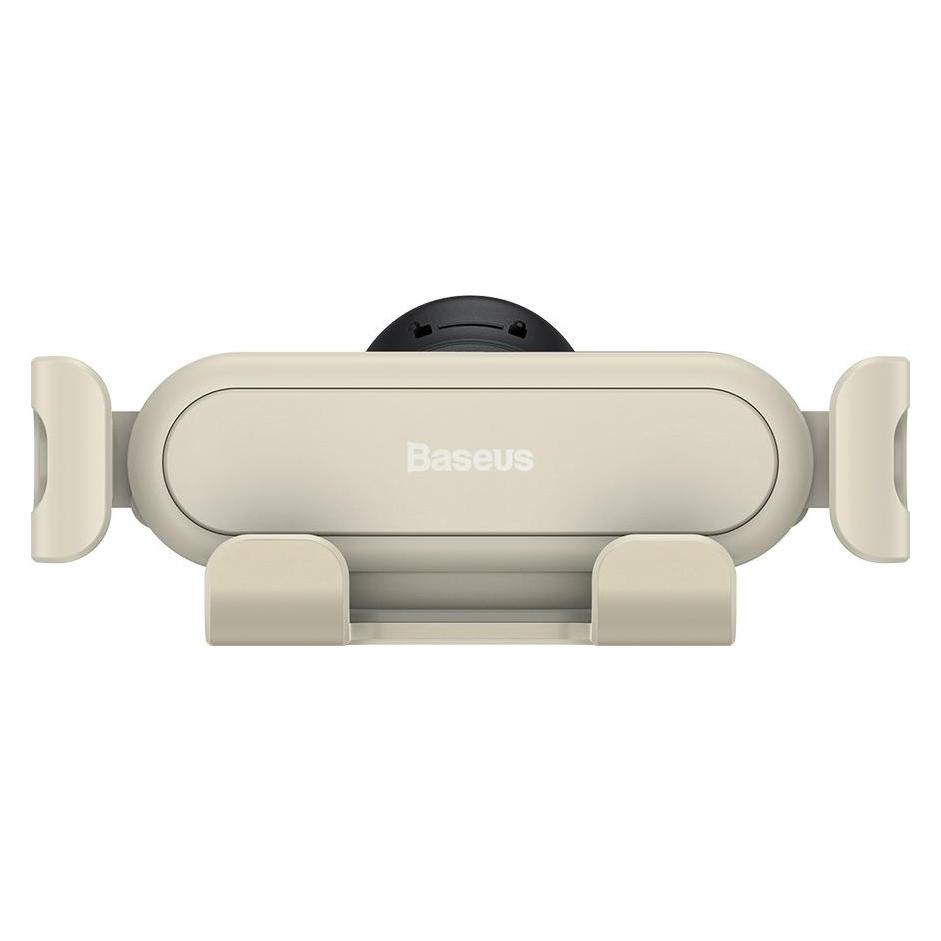 Baseus Stable Gravitational Car Mount Lite (Air Outlet Version) creamy-white (SUWX010002)
