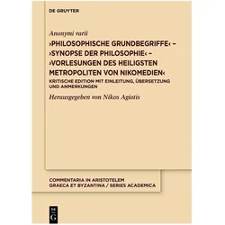 ›Philosophische Grundbegriffe‹ – ›Synopse der Philosophie‹ – ›Vorlesungen des heiligsten, Fachbücher von Anonymi varii