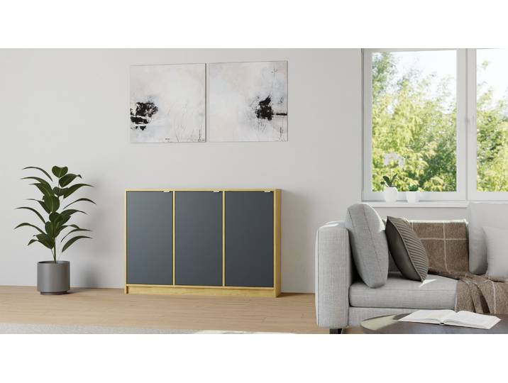 Geräumige Kommode nach Maß – Highboard mit vielen Optionen Eiche Natur geölt