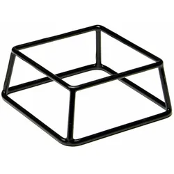 APS Buffet Stand, Metall, 18 x 18 x 18 cm, Antirutschbeschichtung, schwarz