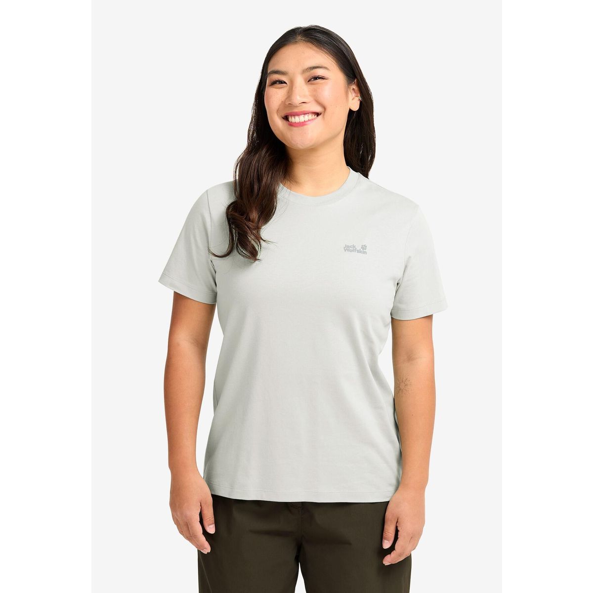 Jack Wolfskin Essential T W stark white (5488) S A65757_5488_A06