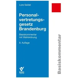 Seidel:Personalvertretungsgesetz Brande, Fachbücher von Lore Seidel