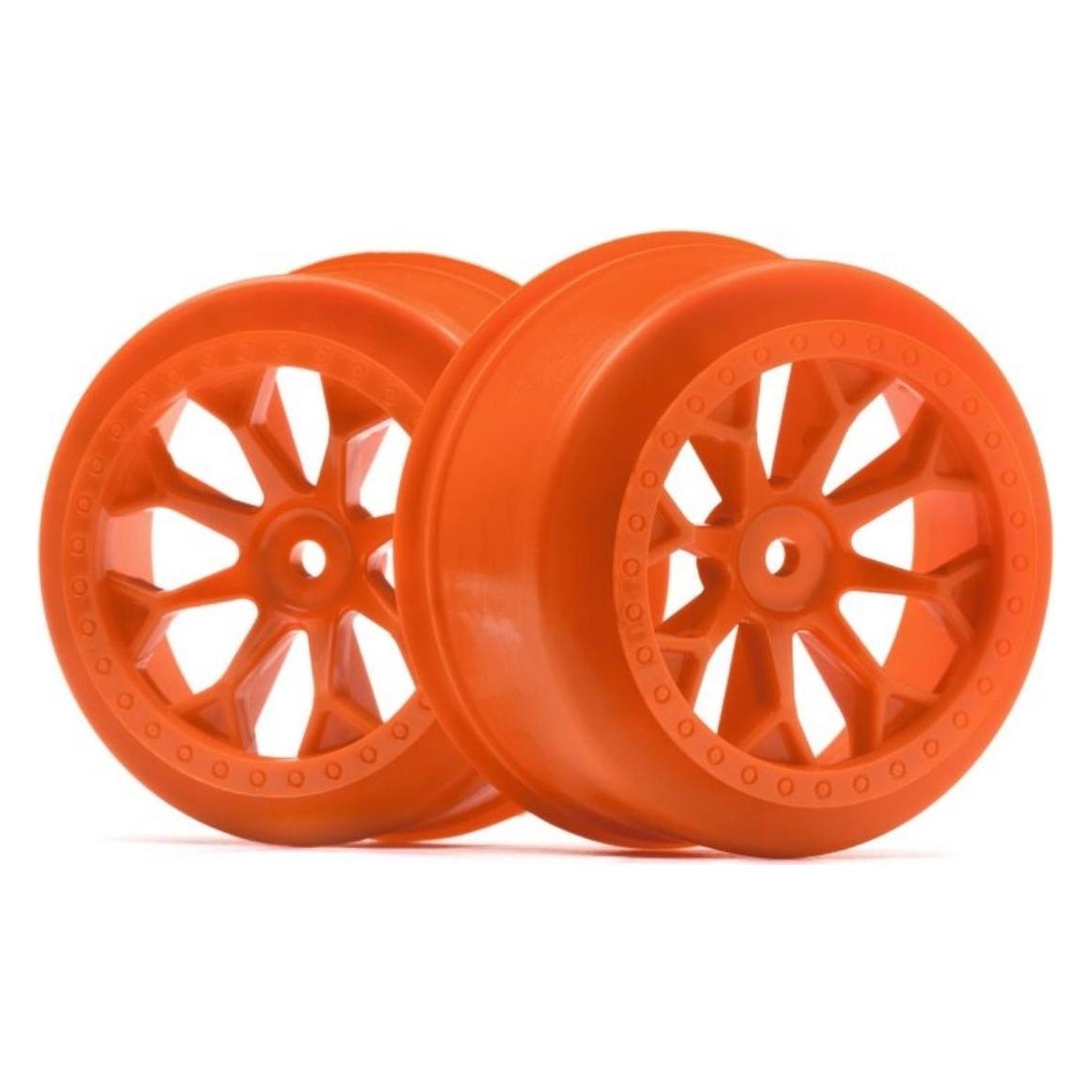 HPI 8-SHOT SC WHEEL (ORANGE/2PCS) (120134)
