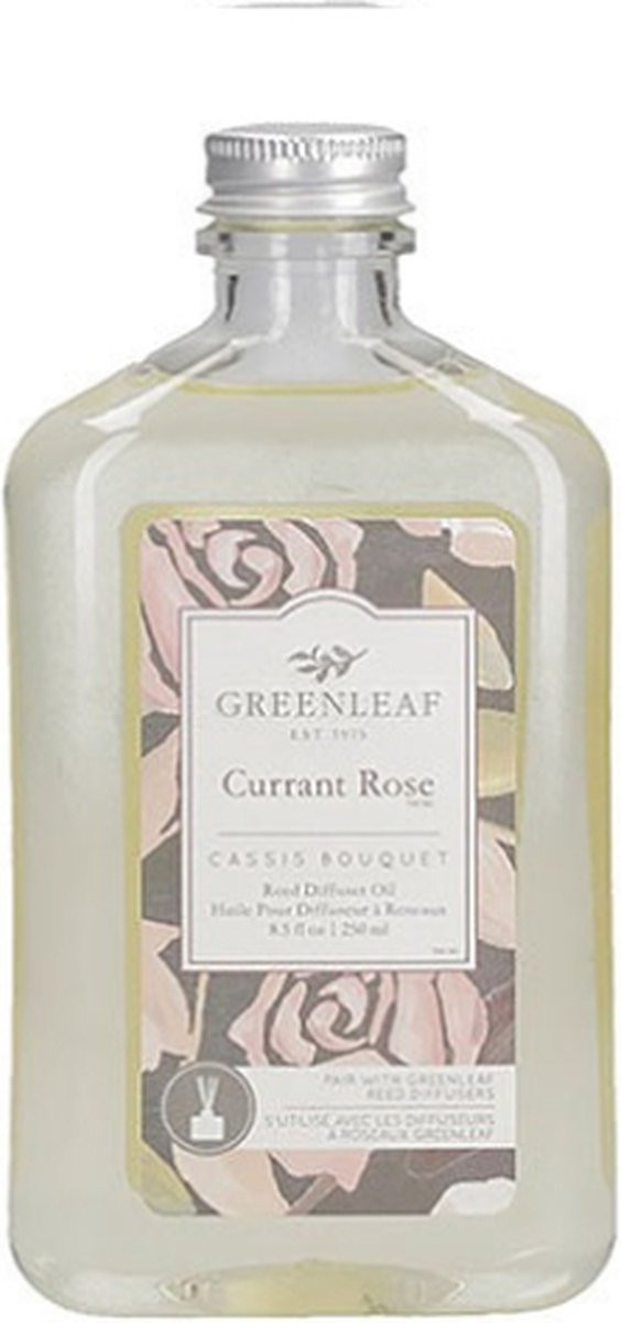Greenleaf Diffuser Refill Oil Currant Rose