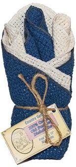 "Country Cottons 100 Percent Old Fashion Cotton Dishcloths 11""x11"" Set of 4 (2 natural color mixed with 2 colors of your choice)"