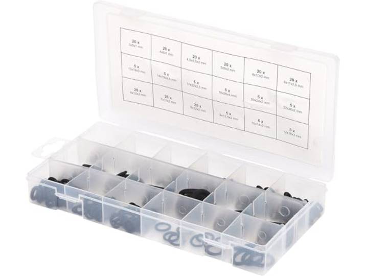 KS Tools 970.0180 Assortiment de 225 Joints toriques Assortiment de joints toriques x225