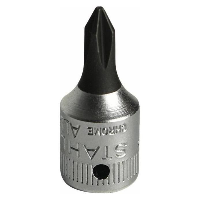 Stahlwille Steckschlüsseleinsatz 44 P 1/4 " PH PH 4 Länge 28 mm (01290004)