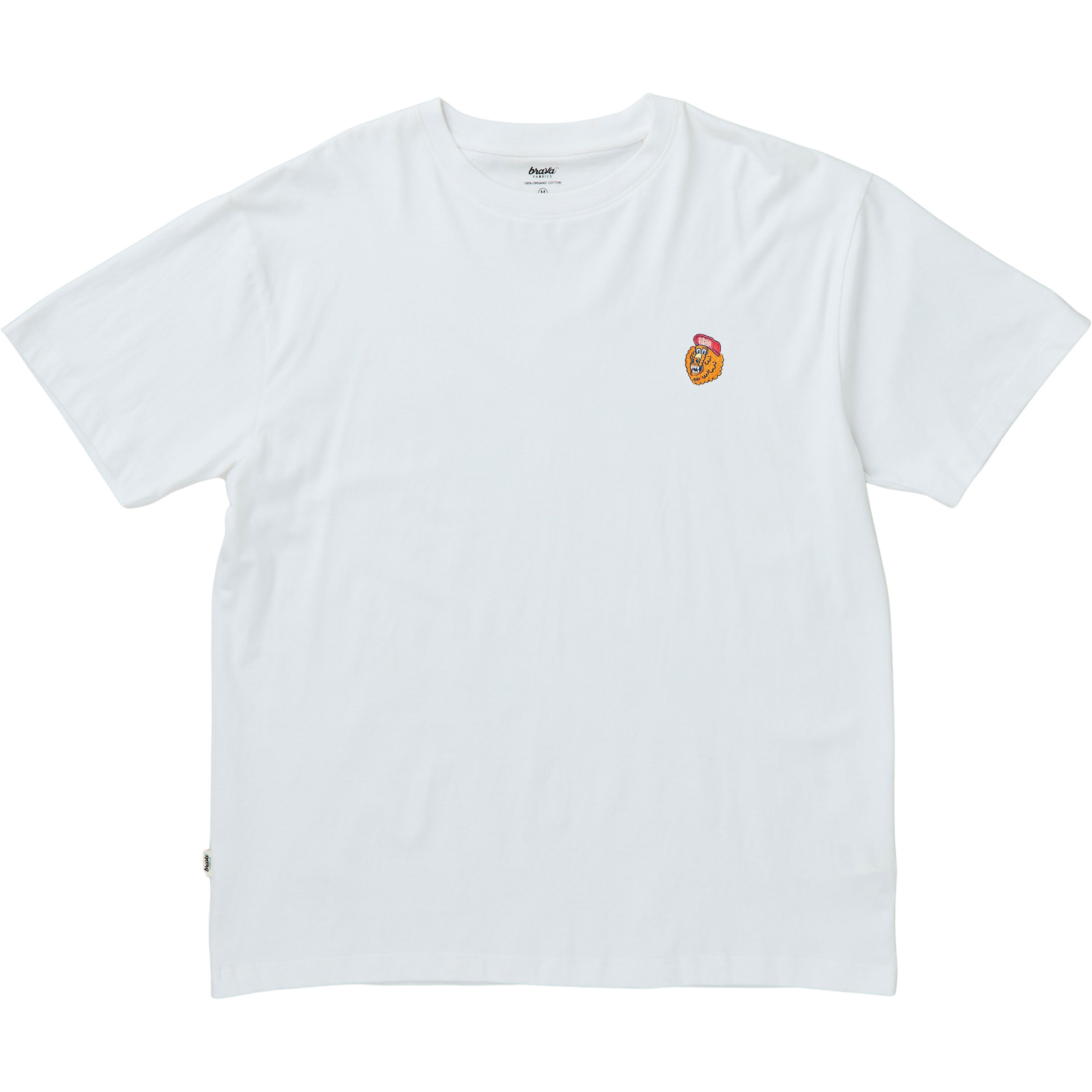 Brava Fabrics Asis Percales Party Animal Herren T-Shirts weiss Größe XL Lifestyle Widerstandsfähig