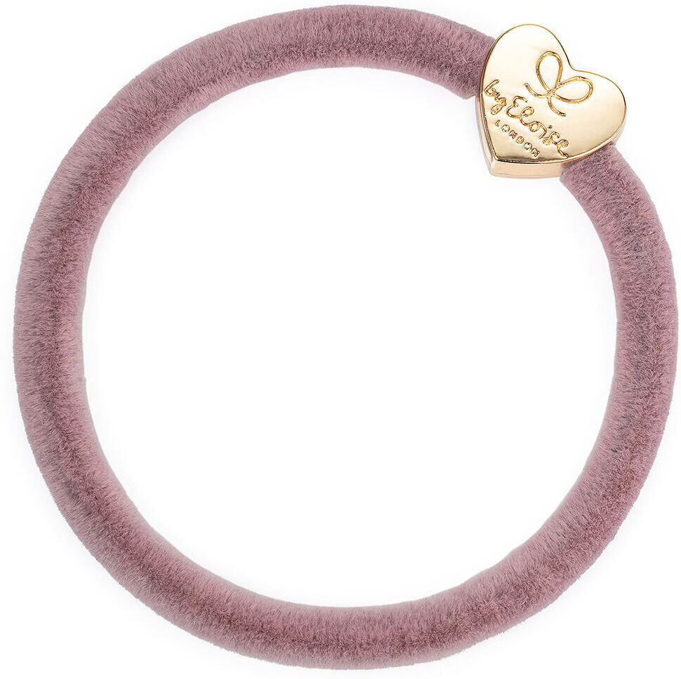 By Eloise London Velvet Gold Heart color Raspberry Ripple