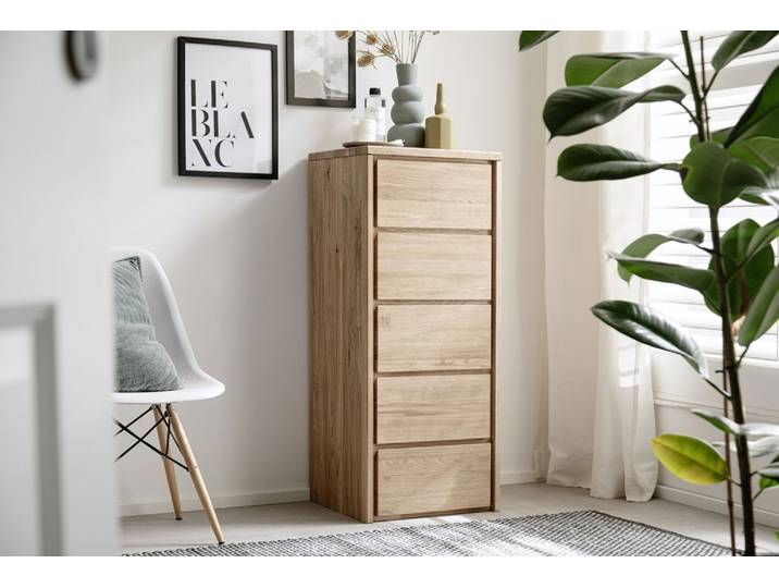 Kommode 47x113cm 'Alexandra' Wildeiche geölt