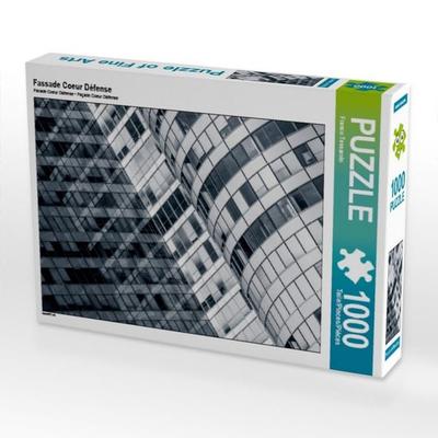 CALVENDO Puzzle Fassade Coeur Défense 1000 Teile Puzzle quer | 1000 Teile Lege-Größe 64 × 48 cm Foto-Puzzle für glückliche Stunden