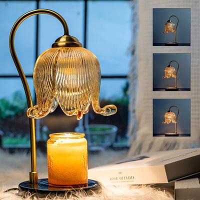 Uplift Essentials French Retro Tulip Fragrance Warming Candle Lamp French Retro Tulip Fragrance Warming Candle Lamp