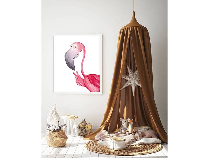 Tableau déco Peace 53 x 63cm Multicolore