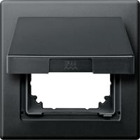 Schutzabdeckung für System M Steckdosen IP44 anthrazit, Retail