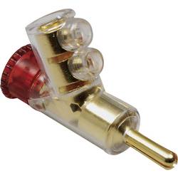 TRU COMPONENTS Bananenstecker Stecker, gerade Stift-Ø: 4 mm Rot 1 St. 1582234