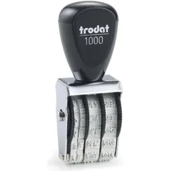Trodat, Stempel, Wort- und Datumsstempel 1000 D 3 x 18