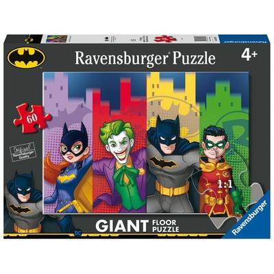 Kinderpuzzle 60 Teile - Batman - Batgirl, Joker, Batman, Robin