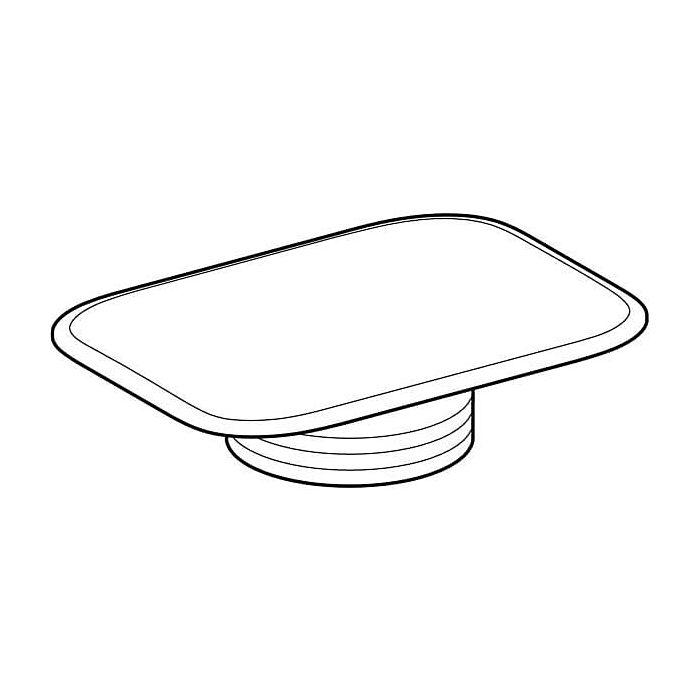 Geberit Ablaufdeckel für Bidet 595745000 und Handwaschbecken myDay