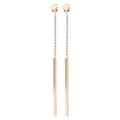 Paar Ohrhänger ADELIA´S "Ohrringe aus Edelstahl", Damen, Gr. Damen, Edelstahl, gold, Ohrringe, Perfekt als Geschenk für besondere Menschen