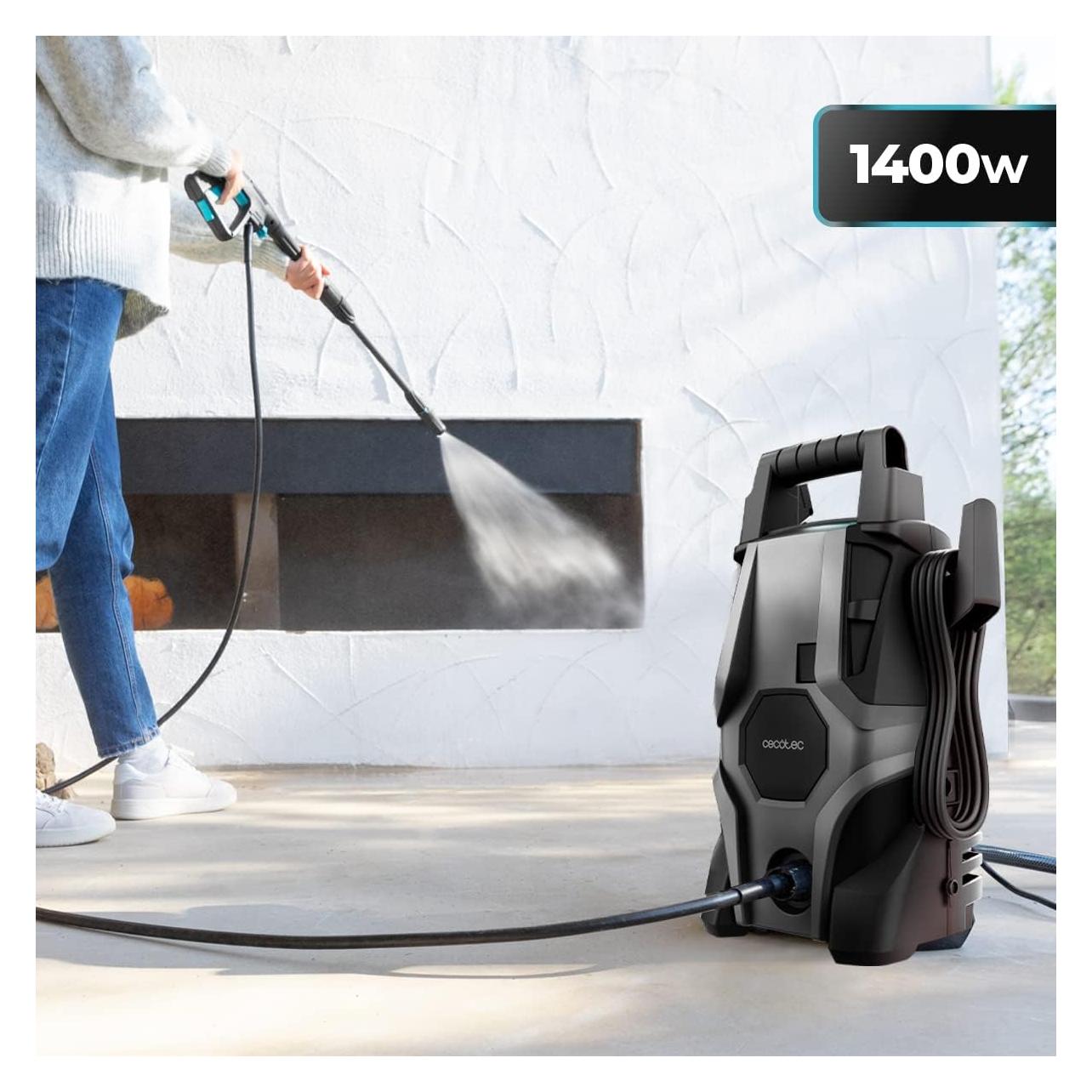 Cecotec HydroBoost 1400 Essential Hogedrukreiniger - 1400 W - Maximale druk 105 bar (Netzbetrieb) (57631341)