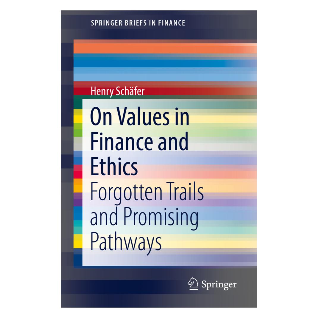 Springer On Values in Finance and Ethics (Englisch, Softcover, Henry Schäfer) (56017822)