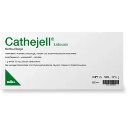 Cathejell Lidocain 12,5g  25 St Gel