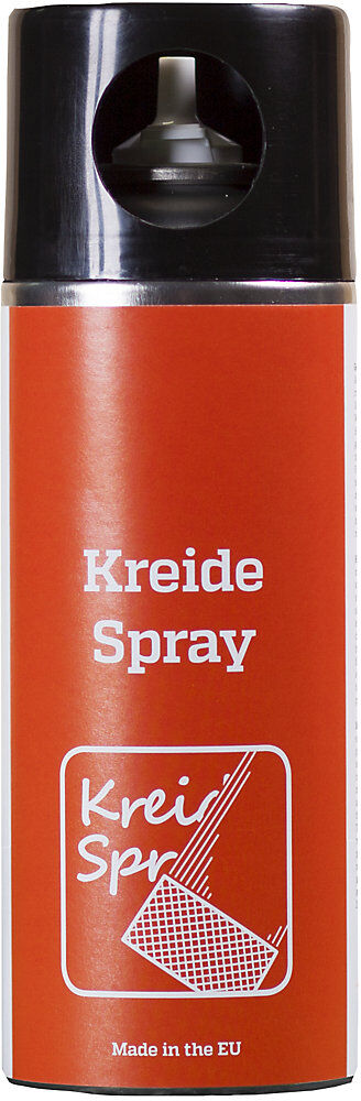 kaiserkraft Kreidespray, Inhalt 400 ml, VE 6 Stk, schwarz