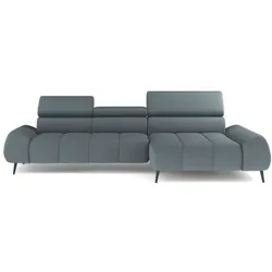 Ecksofa Mavel Stoff Grau