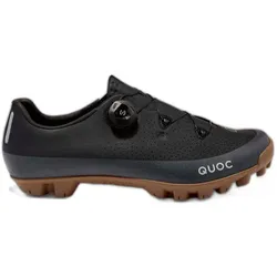 Quoc, Herren, Veloschuhe, Gran Tourer II Gravel Shoe - Black Gum (42), Schwarz