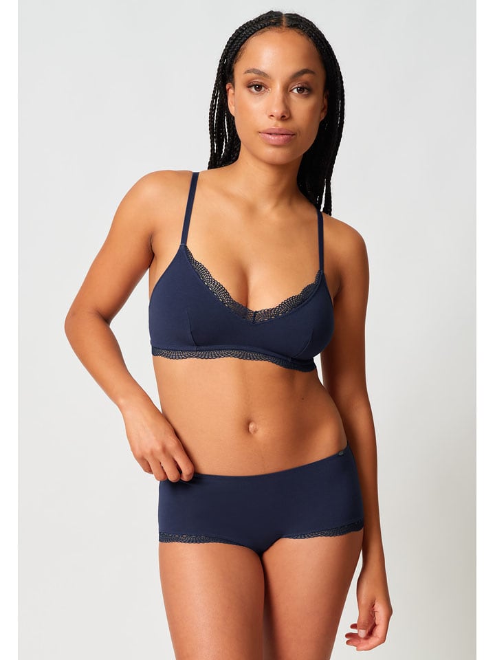 Skiny Soft-BH in Dunkelblau - 40A/B-Cup