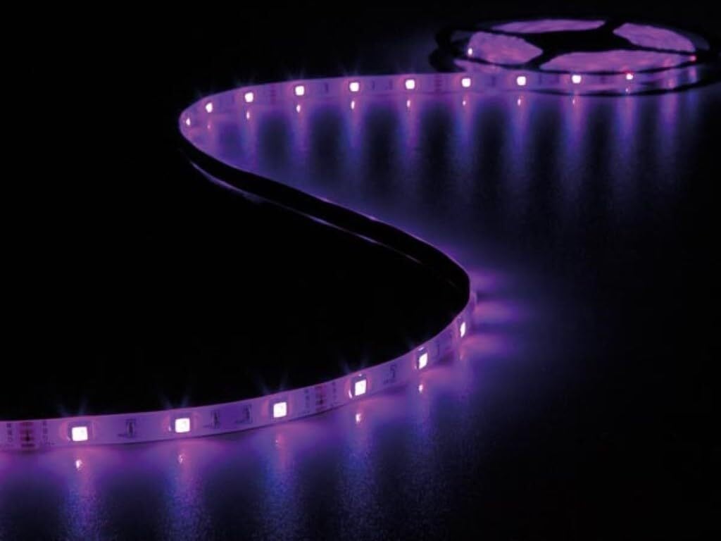 Velleman Vellight LED-kit met flexibele RGB LED-strip, bedieningsunit en voeding - 150 LED's - 5 meter - 12 Vdc