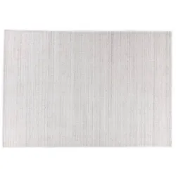 Sansibar Teppich Tinnum UNI beige 40 x 60 cm