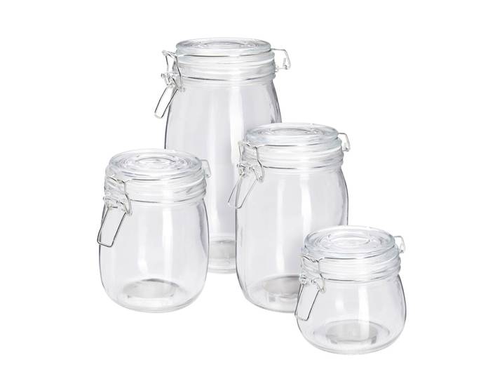 Einmachglas Vorratsglas Set 4-teilig