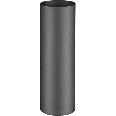 HAAS + SOHN Ofenrohr "Rauchrohr Ø 80, 1000mm", schwarz (perl, anthrazit), B:11,5cm H:11cm L:100cm, Rohre