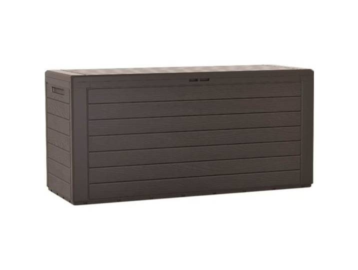 Prosperplast Boîte de jardin verrouillable umbra 280L Woodebox