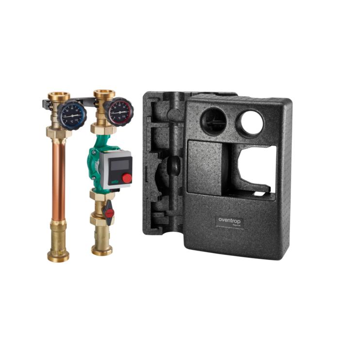 Oventrop Regumat Kessel-Anbindesystem 1355076 DN 32, Grundfos-Pumpe ALPHA2, 32-60