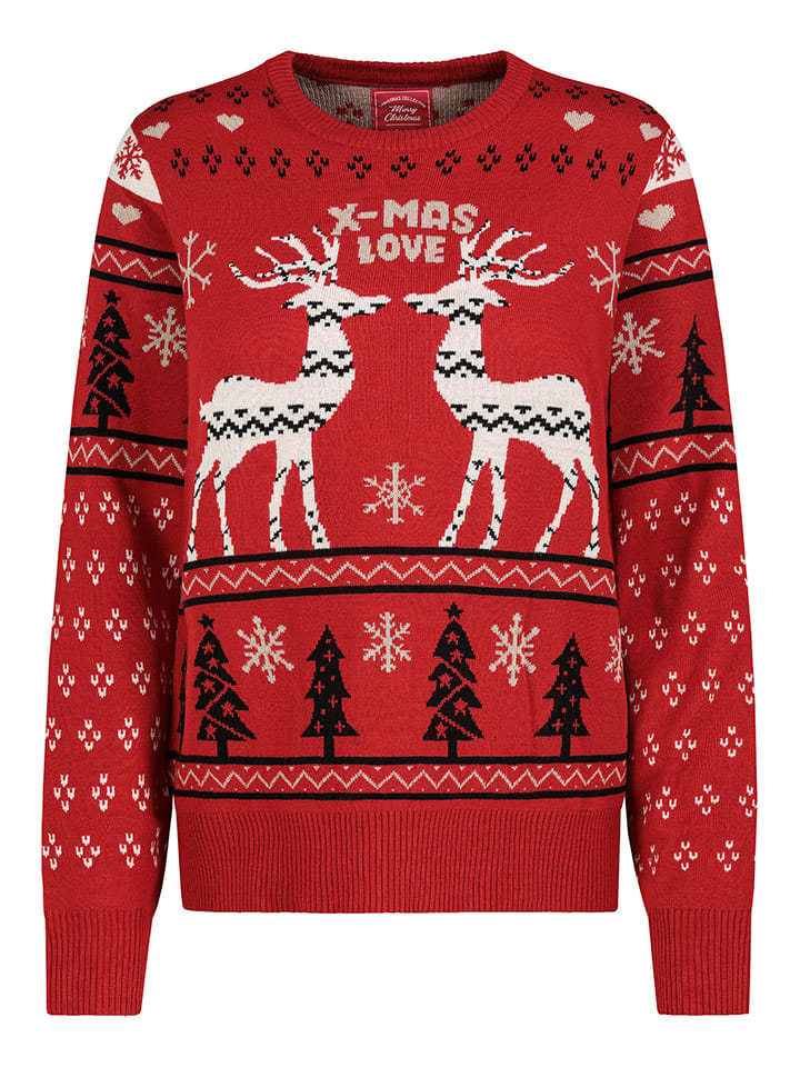 Sublevel Pullover in Rot - M